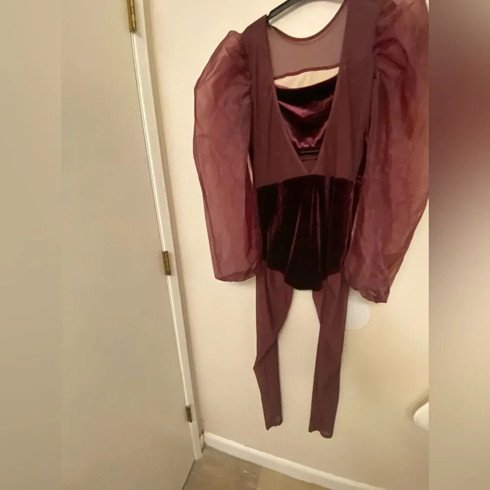 WEISSMAN Elite Dance Costume The Tortured Poets Department 17827 LA-Large adult